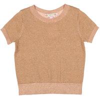 Bonpoint Bronze Lurex Sweater