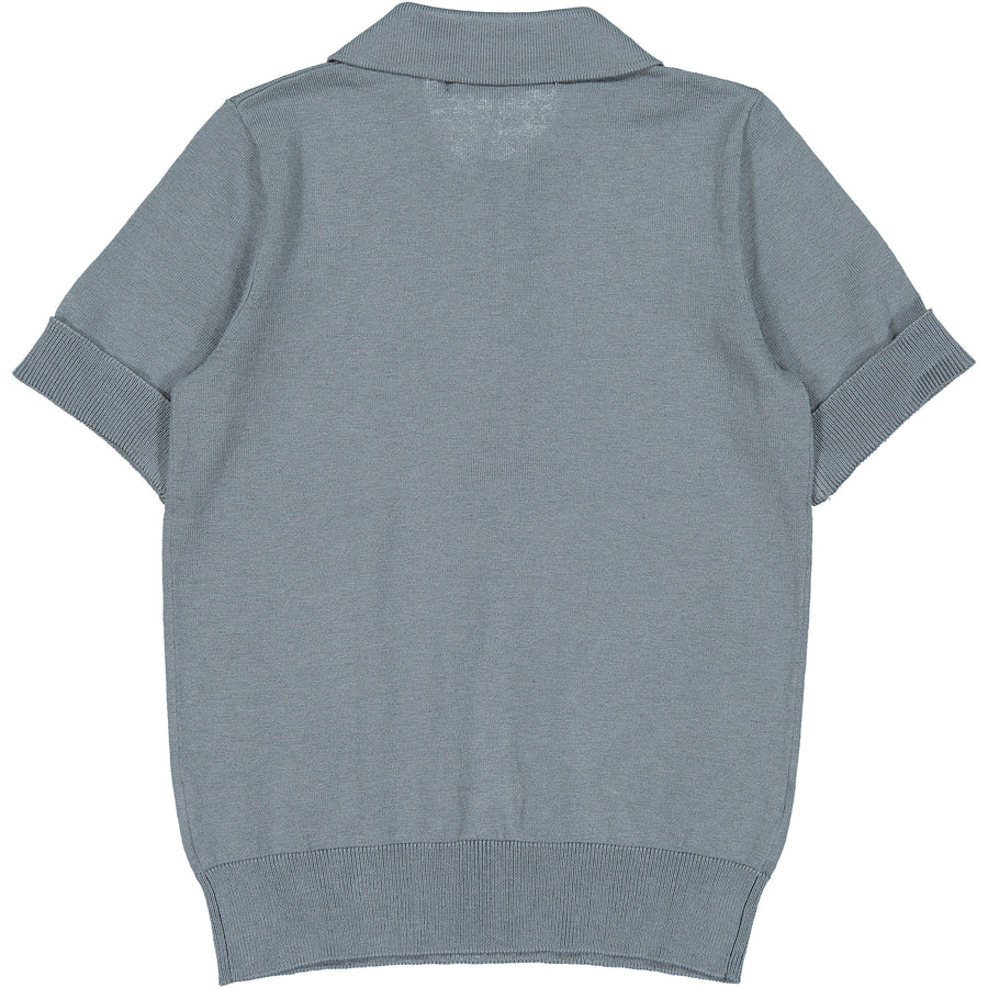 Coco Blanc Slate Polo Sweater