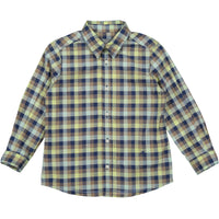 Bonpoint Brown Plaid Shirt