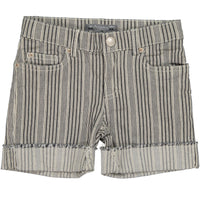 Bonpoint Navy Stripe Shorts