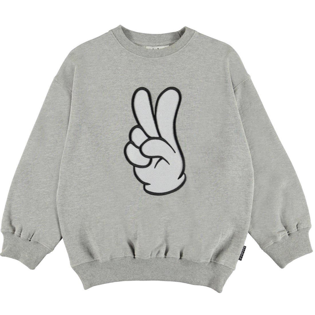 Molo Grey Melange Mar Sweatshirt