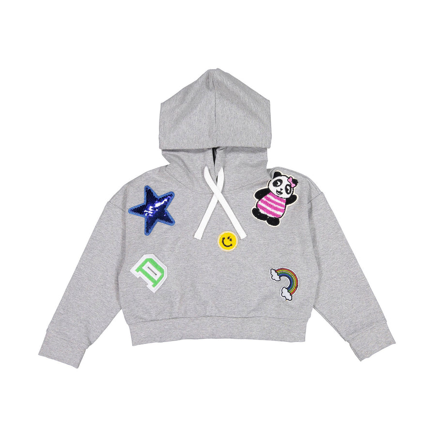 Dixie Grey Patch Hoodie