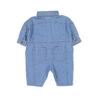 The Simple Folk The Denim Boiler Suit-Light Denim