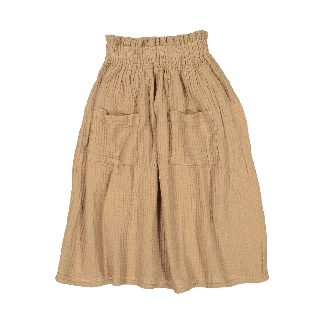 The Simple Folk The Muslin Skirt-Camel