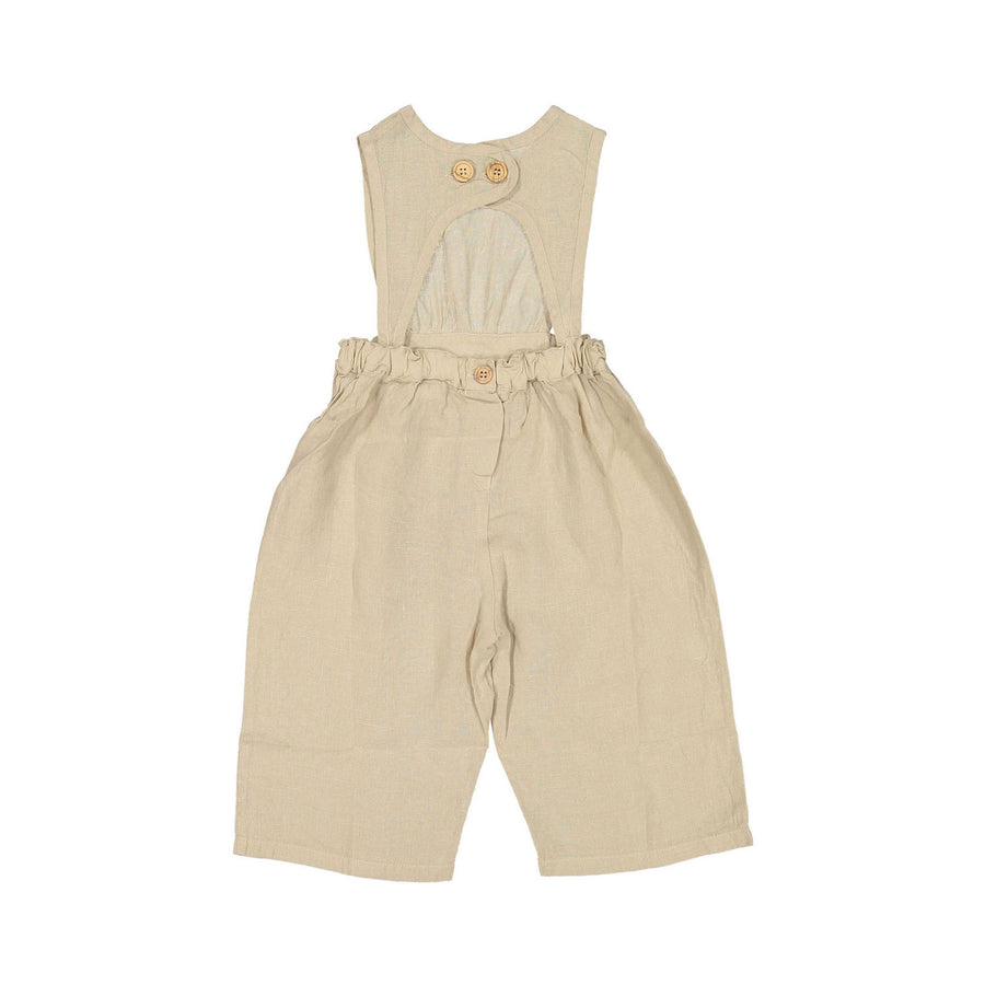 The Simple Folk The Linen Jumpsuit-Oatmeal