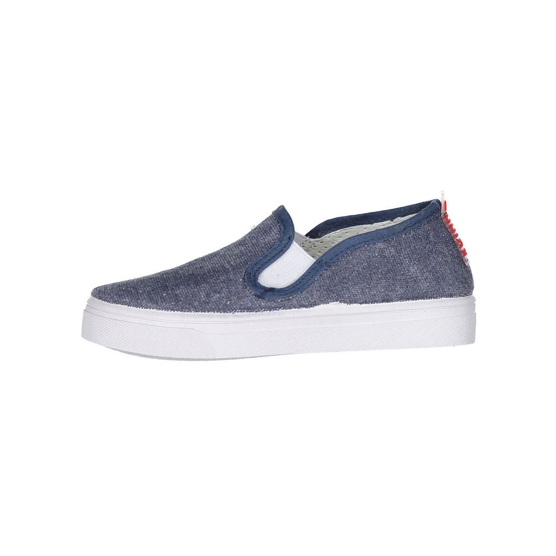 AKIDO Navy Organic Landon Slip Ons