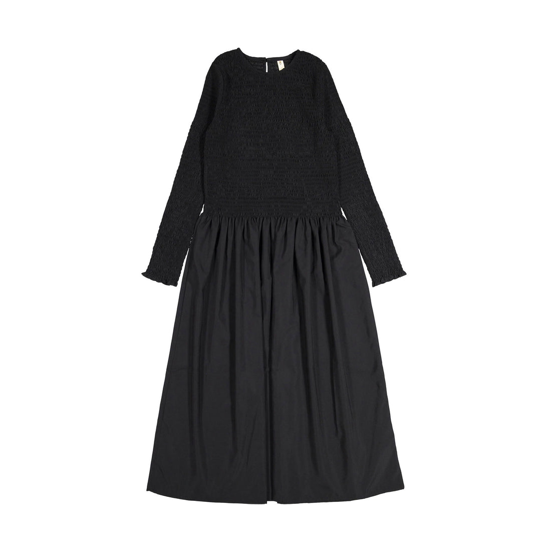 Ava and Lu Black Smocked Dress – Ladida