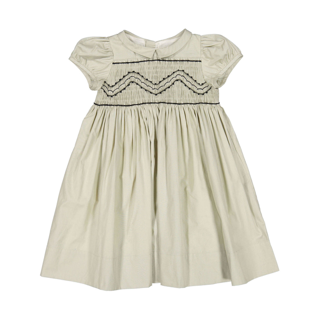 Bonpoint Beige Ceremony Smocked Terrie Dress – Ladida