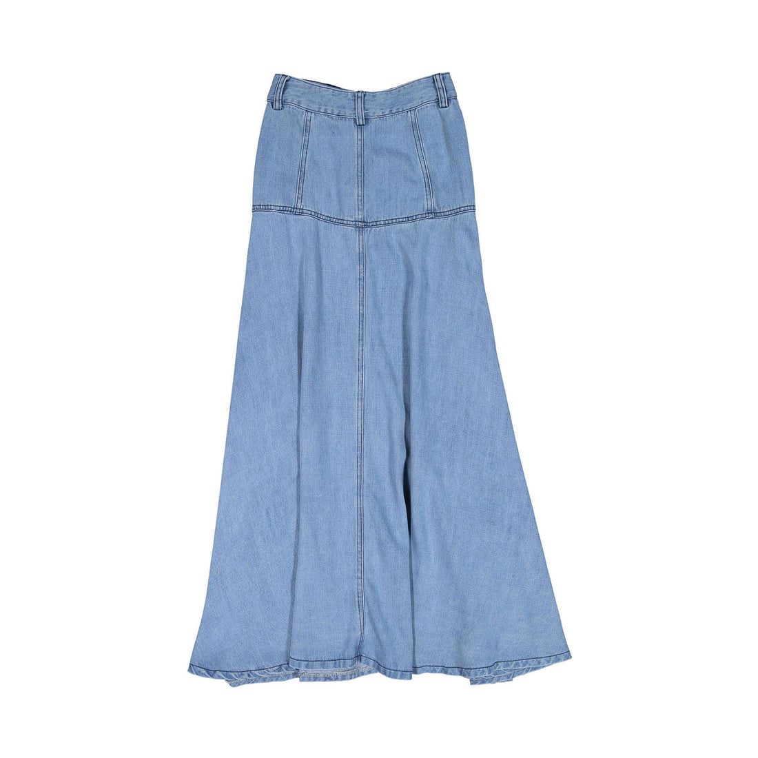 Ava Jeans Denim Tencel Maxi Skirt