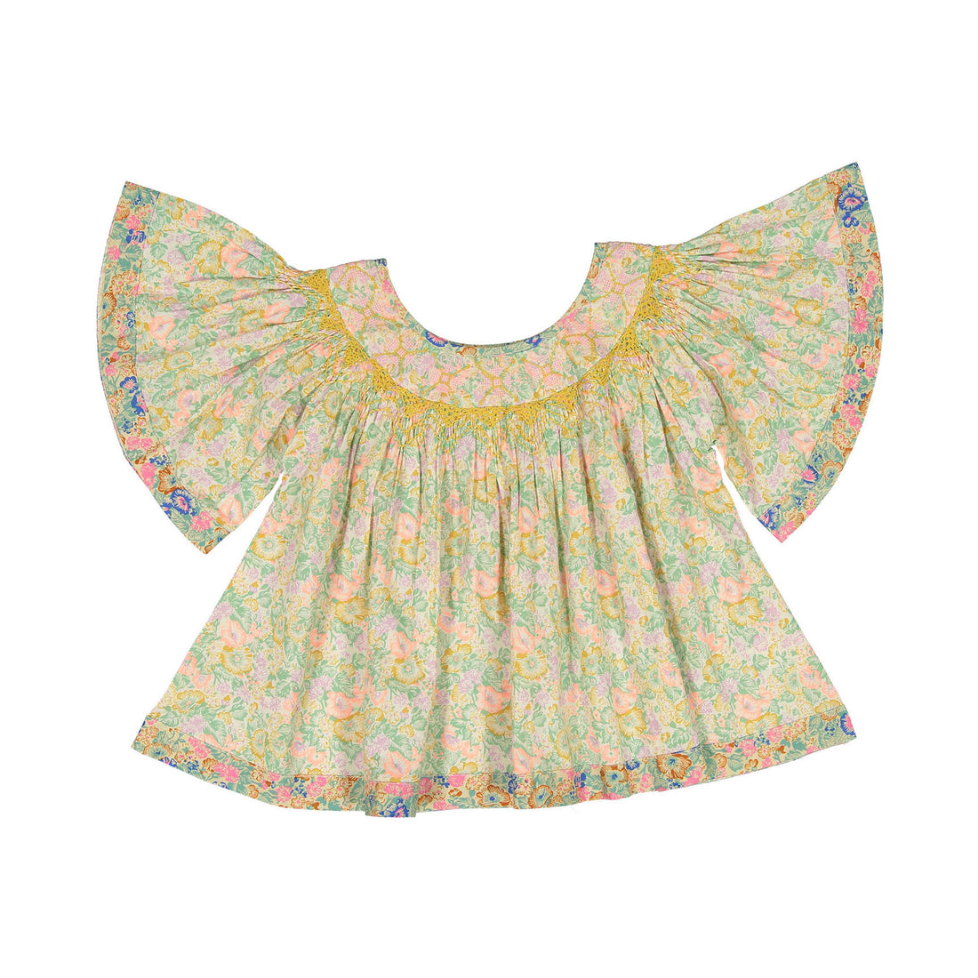 BONJOUR DIARY Butterfly dress 4Y 新品 - ワンピース