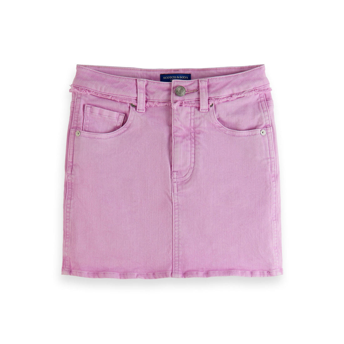 Scotch Shrunk Lilac Pocket Denim Mini Skirt Ladida