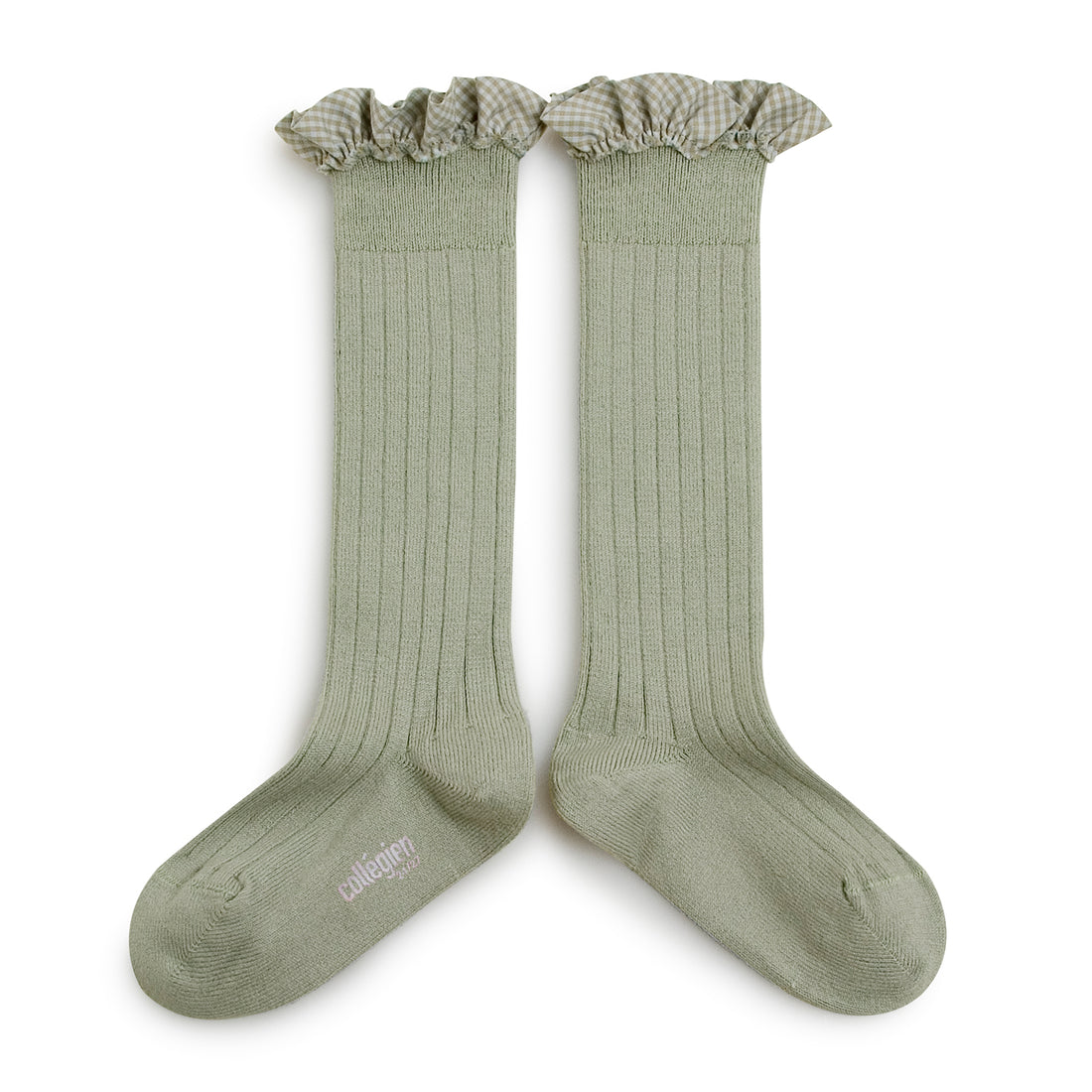 Ruffle Ribbed Socks