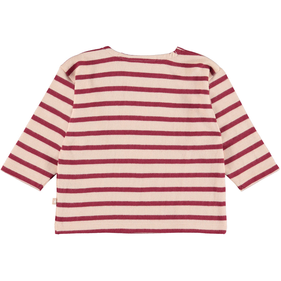 Molo Velvety Rose Stripe Edarko Tee