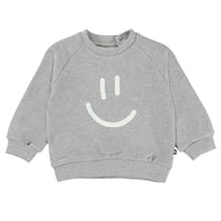 Molo Grey Melange Disc Sweatshirt