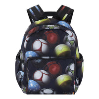 Molo Footballs Blue Big Backpack