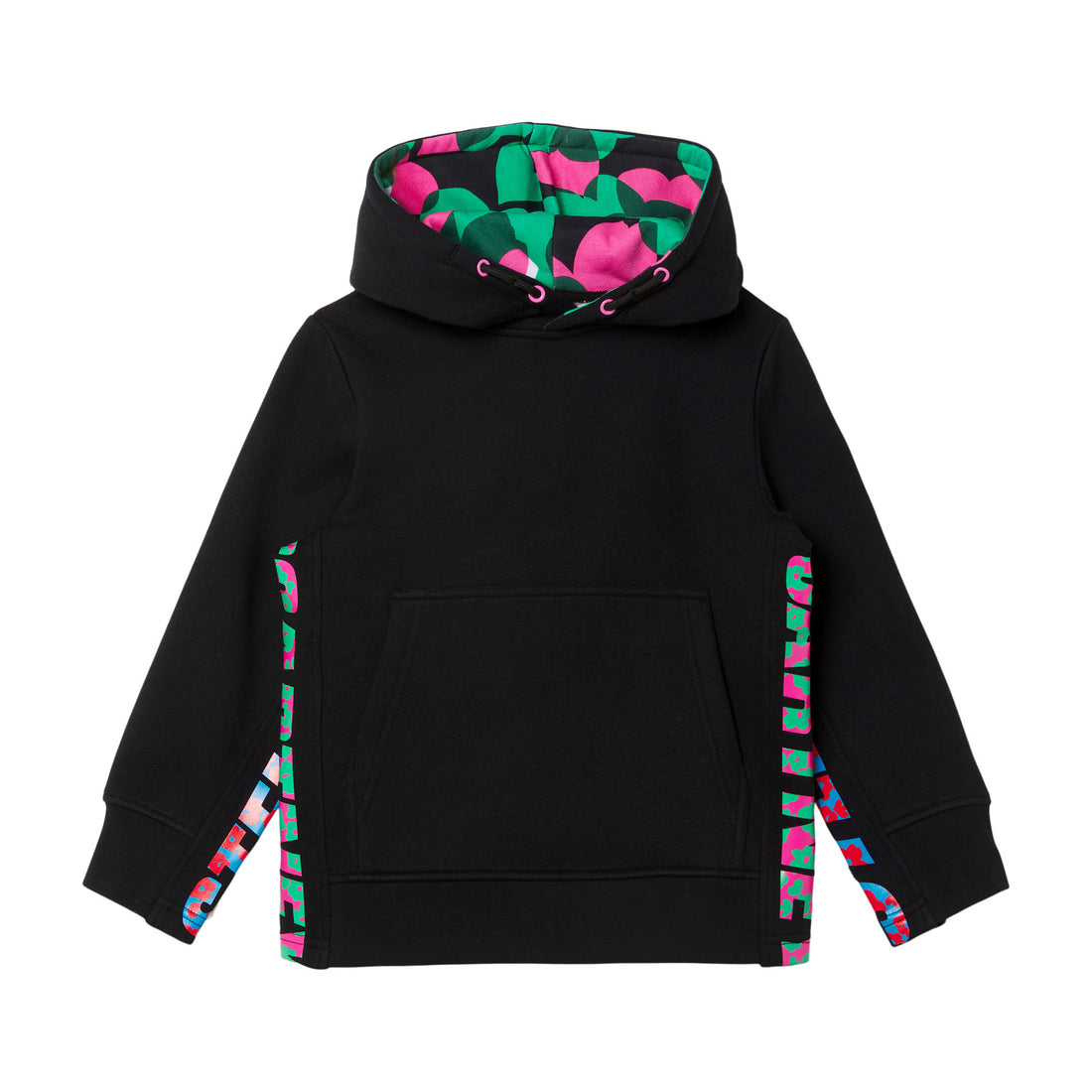 Stella McCartney Active Hoodie With Logo Inserts