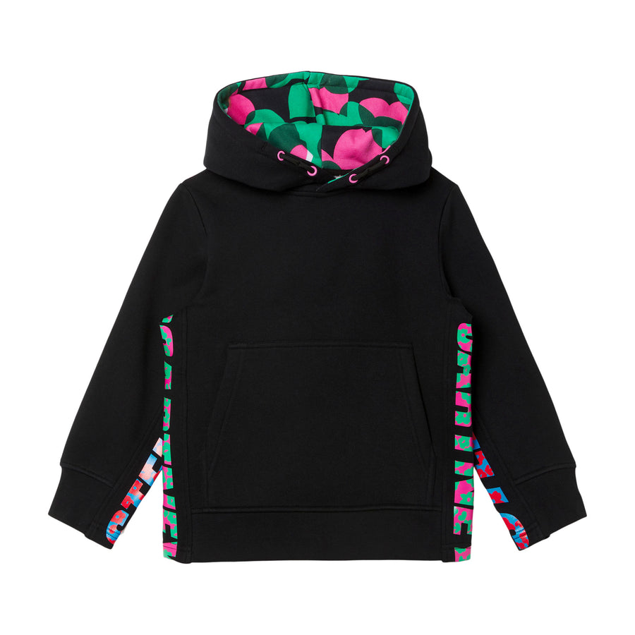 Stella McCartney Active Hoodie With Logo Inserts