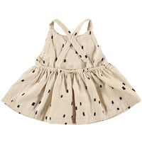 Mini Sibling Oatmeal Confetti Dress