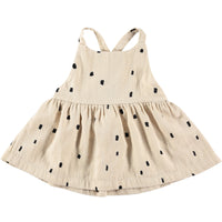 Mini Sibling Oatmeal Confetti Dress