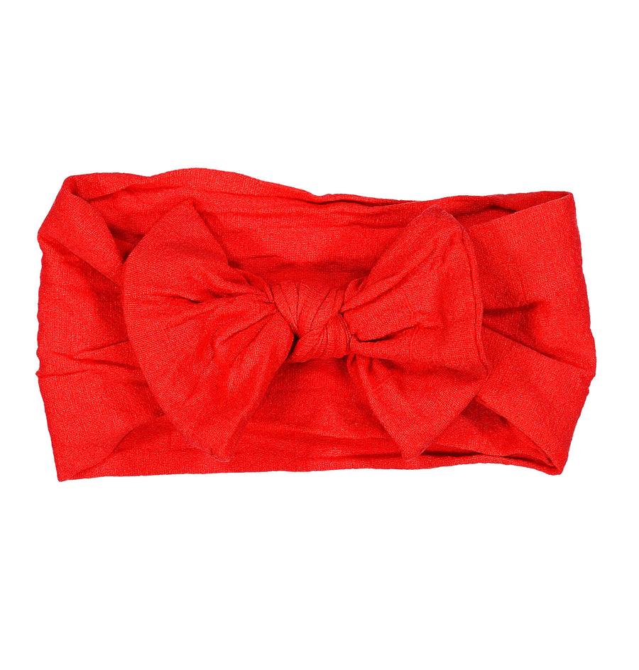 Knot Hairbands Red Bow Headwrap