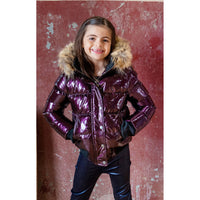 Appaman Burgundy Kyla Puffer Coat