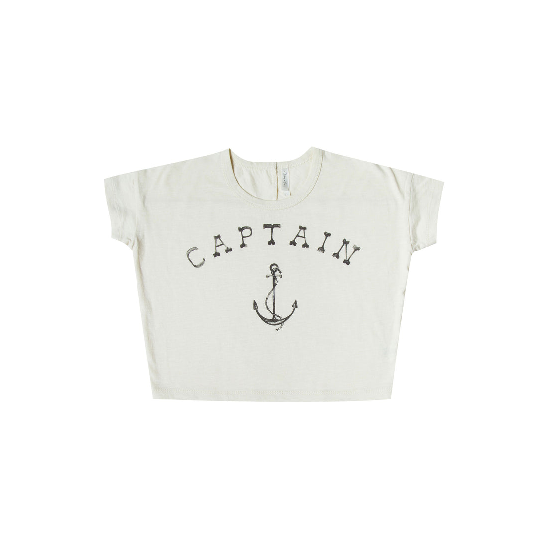 Rylee and Cru Ivory Captain Oversized Tee