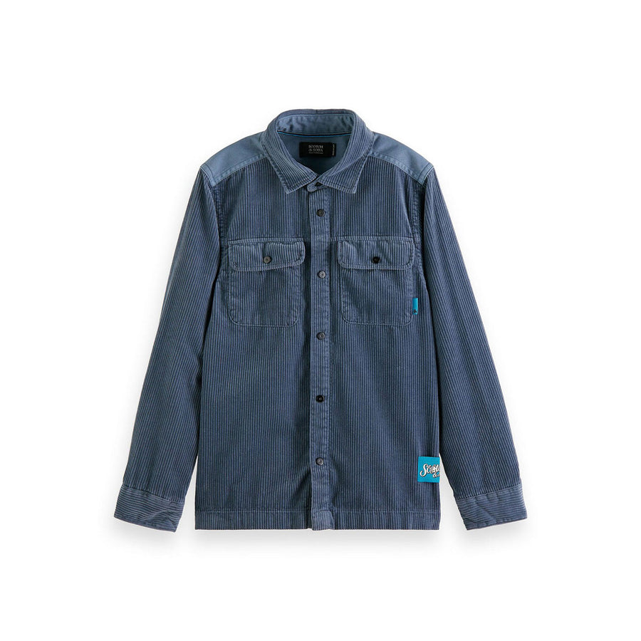 Scotch Shrunk Steel Corduroy Shirt