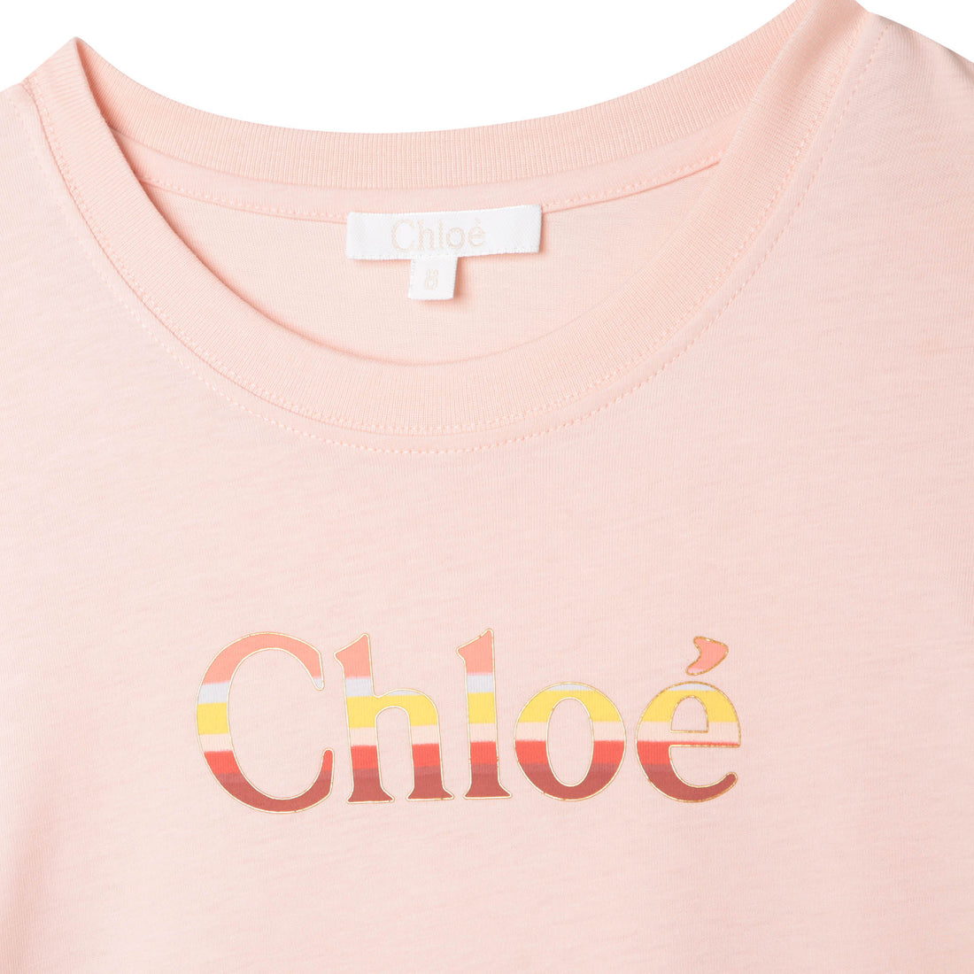 Chloe Pink Logo Dress