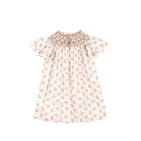 Cera una volta Pink Flower Carla Dress