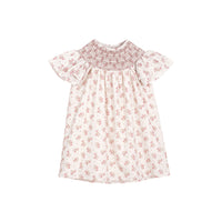 Cera una volta Pink Flower Carla Dress