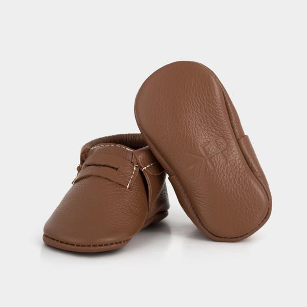 Freshly Picked Cognac Penny Loafer Moccasins Ladida