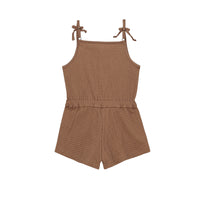 Little Hedonist Caf� Au Lait Playsuit