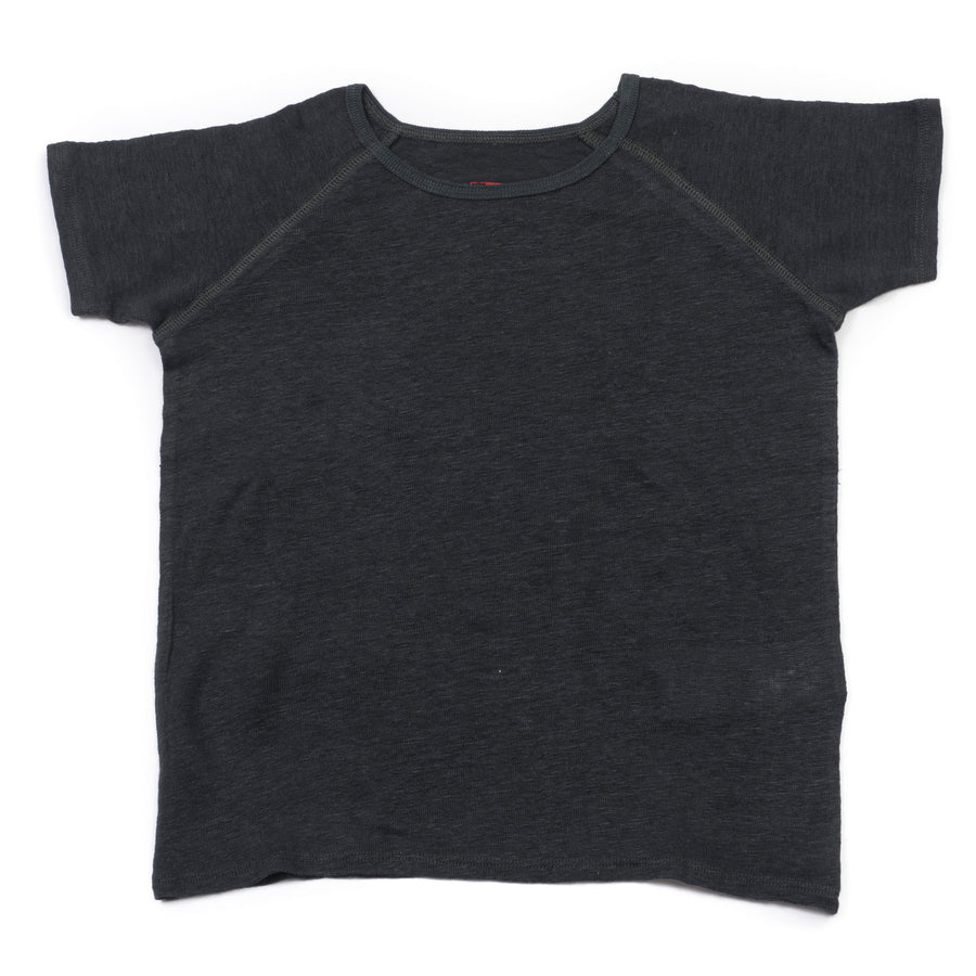 Bonton Black Linen Tee