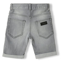 Finger in the Nose Light Grey Denim Edmond Shorts