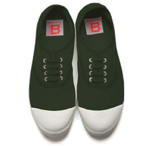 Bensimon Dark Green Elly Sneakers
