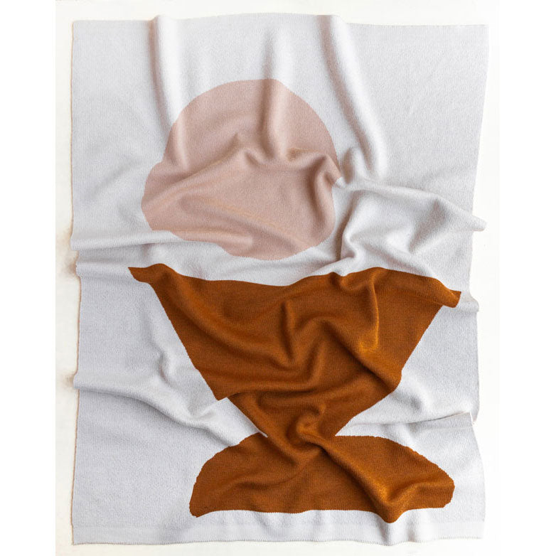 Hvid Apricot Folie Blanket