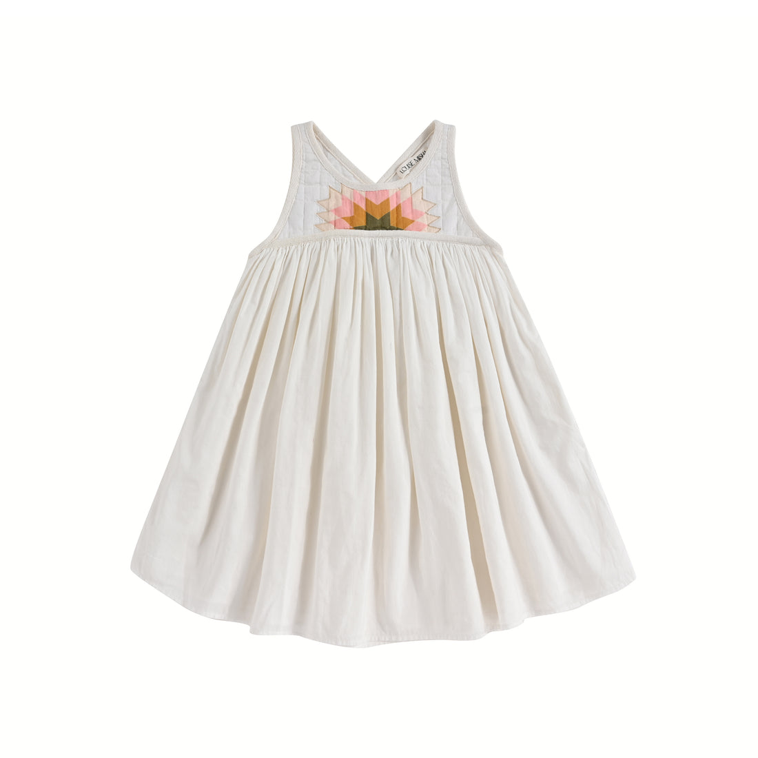 Louise Misha Cream Meli Dress