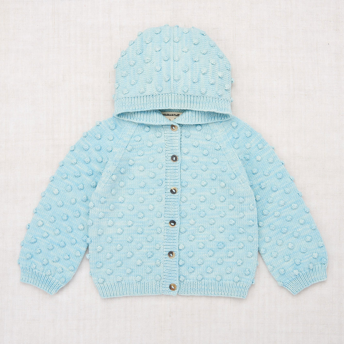 misha and puff ＊ Hooded Popcorn Cardigan - キッズ服(男女兼用) 100cm~