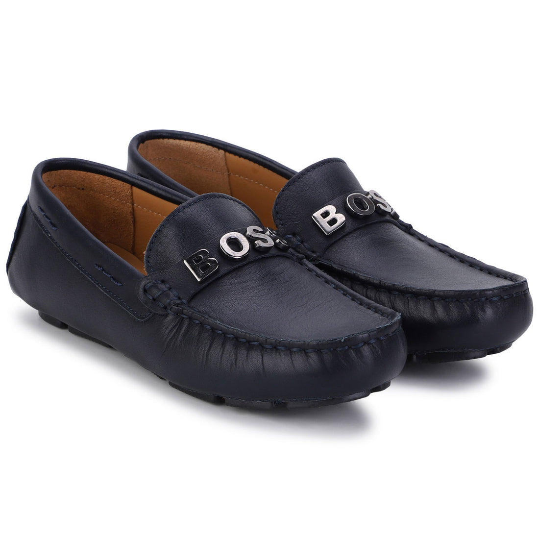 Hugo Boss Navy Moccasin