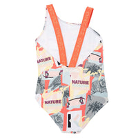 Kenzo Coral Nature Print Swimsuit