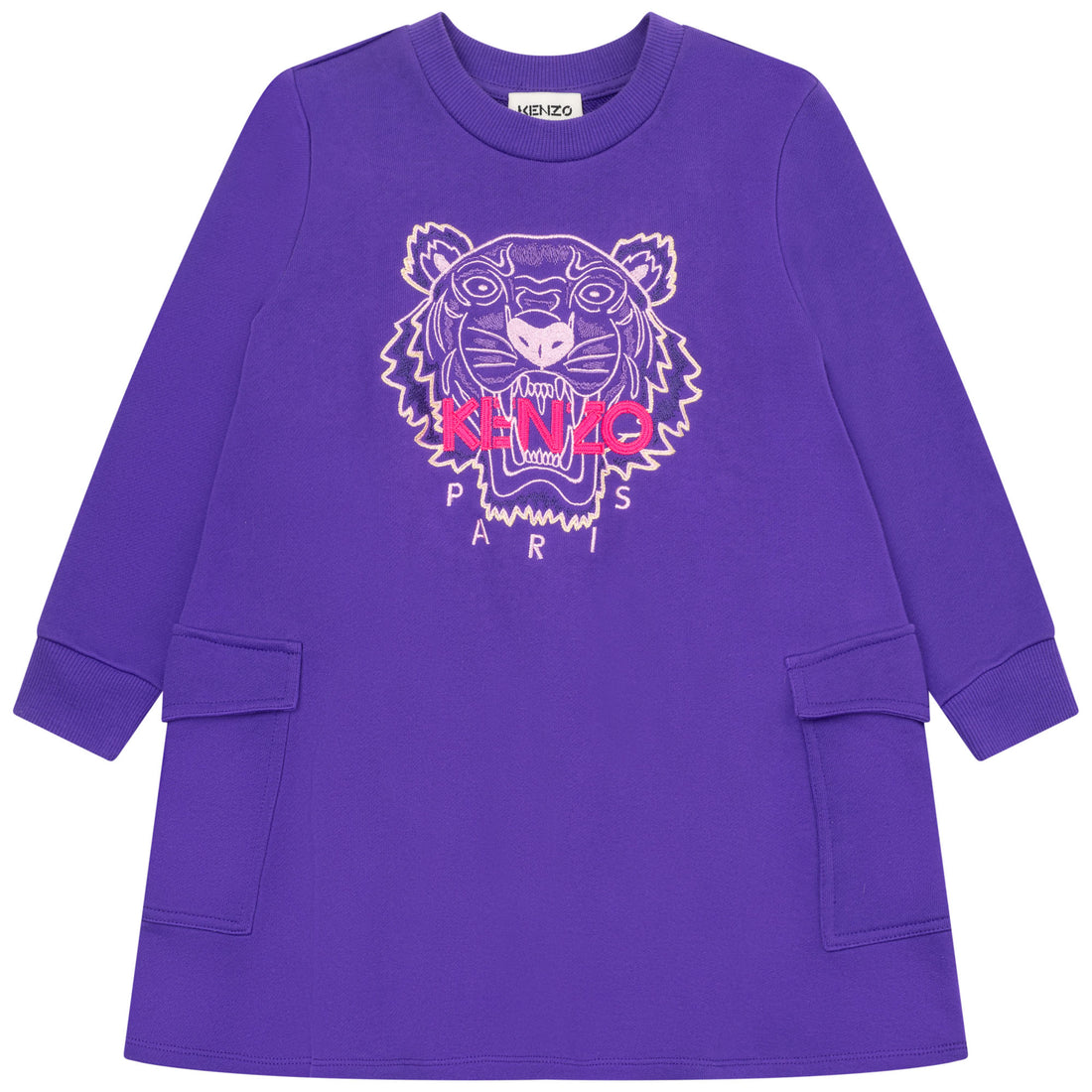 Kenzo Plum Tiger Dress