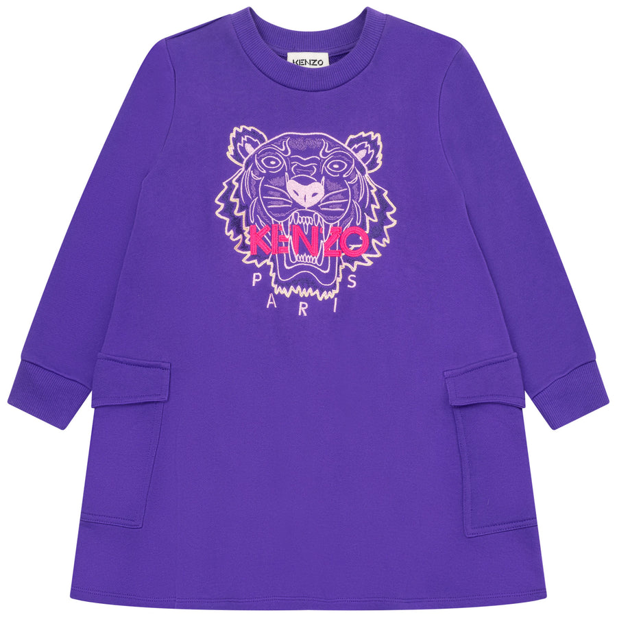 Kenzo Plum Tiger Dress