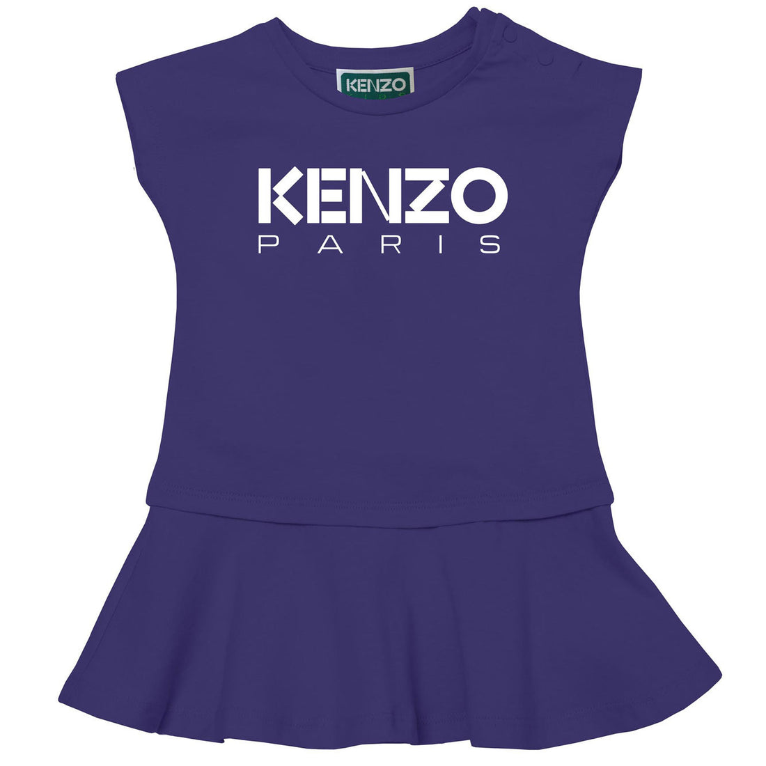 Kenzo Blue Kenzo Paris Jersey Dress