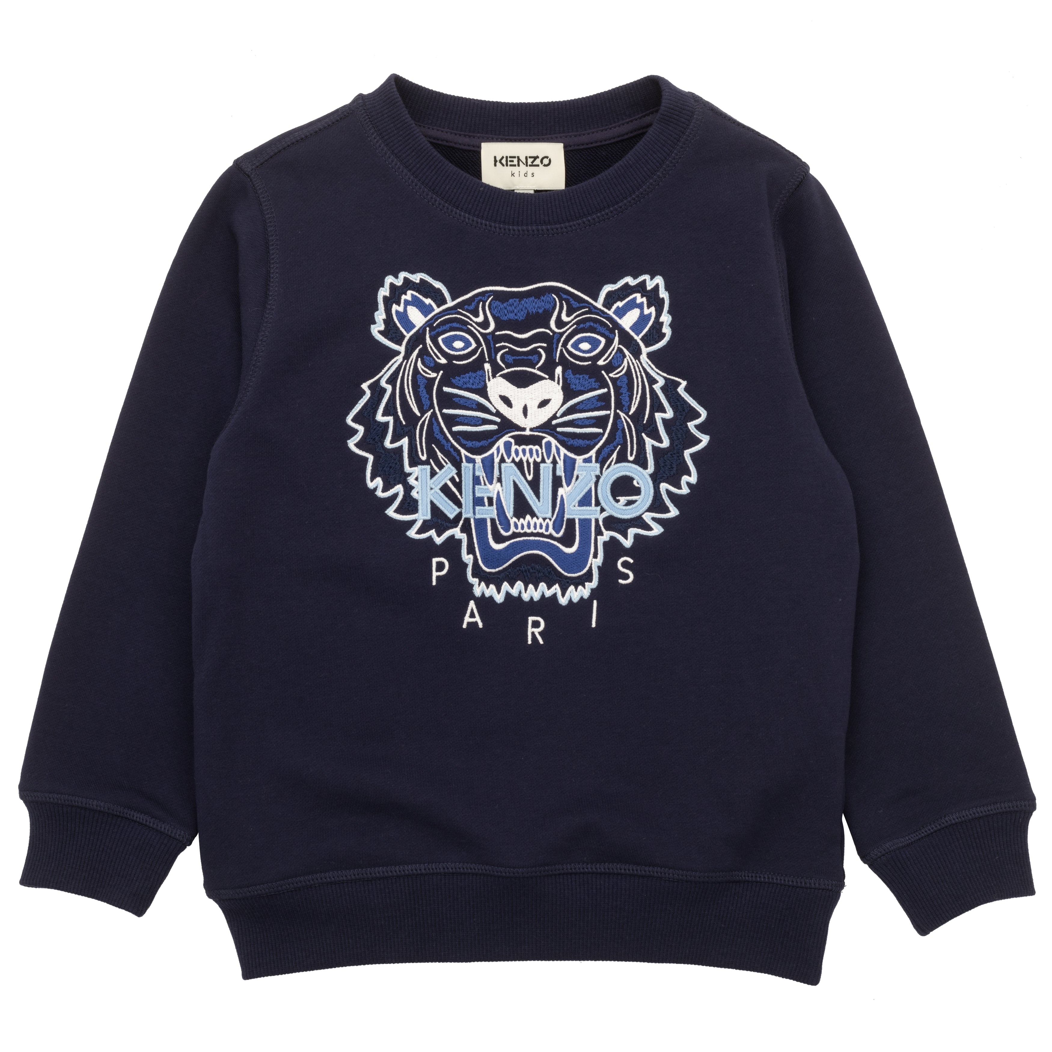 Kenzo Electric Blue Tiger Logo Sweatshirt – Ladida