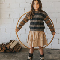 Buho Wood Bands Knit Sweater