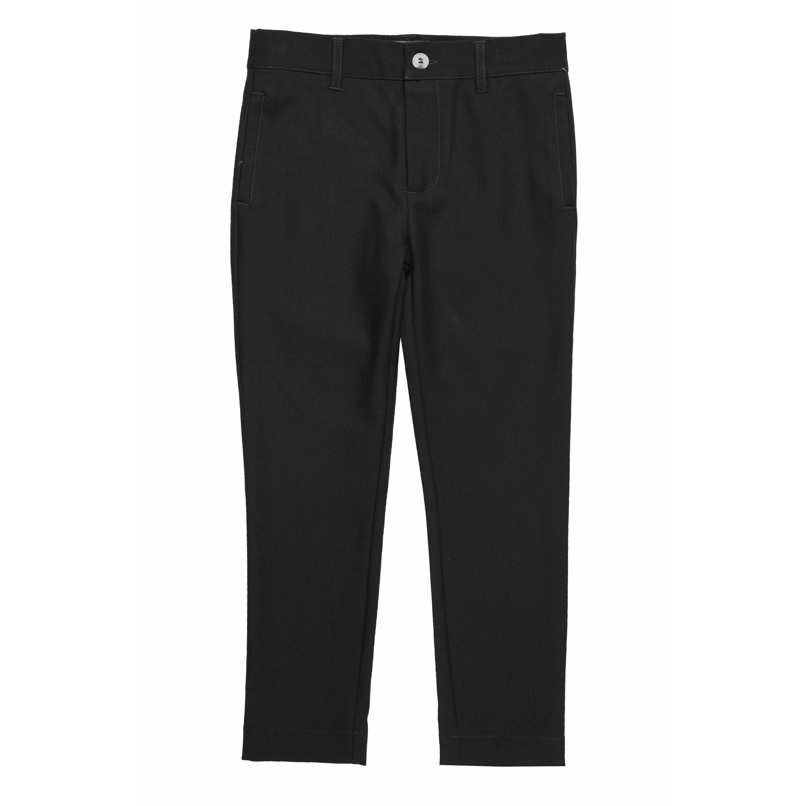 Noma Black Ribbed Slim Pants – Ladida