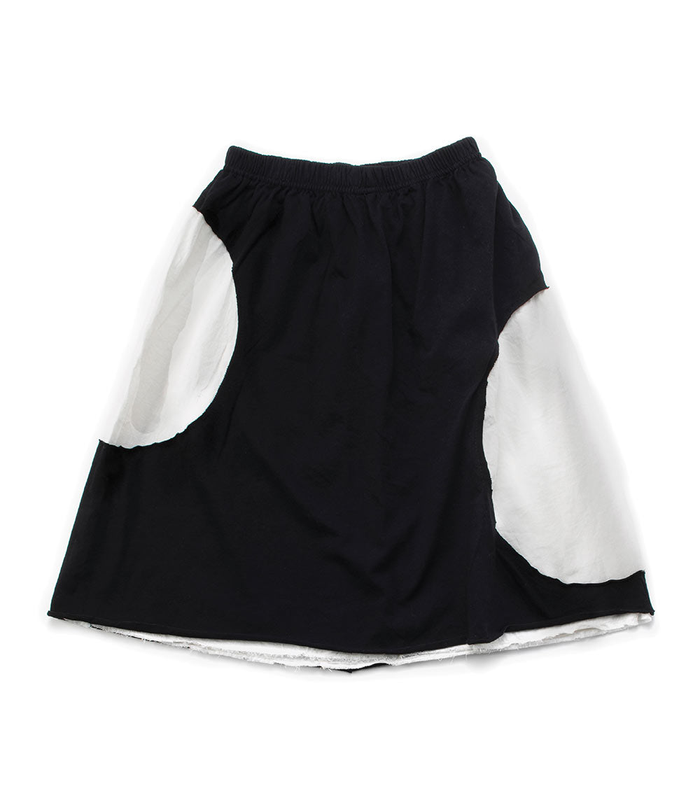 NUNUNU Black Circle Skirt