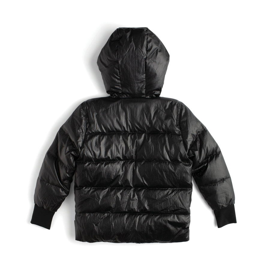 NUNUNU Black Mega Pockets Down Jacket