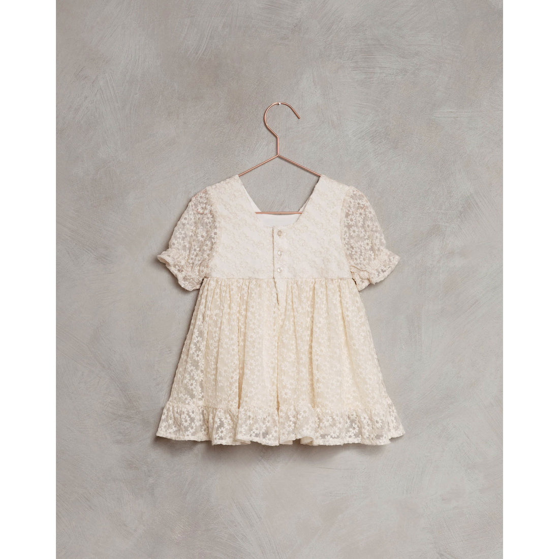 Noralee Natural Quinn Dress | Natural Floral Lace