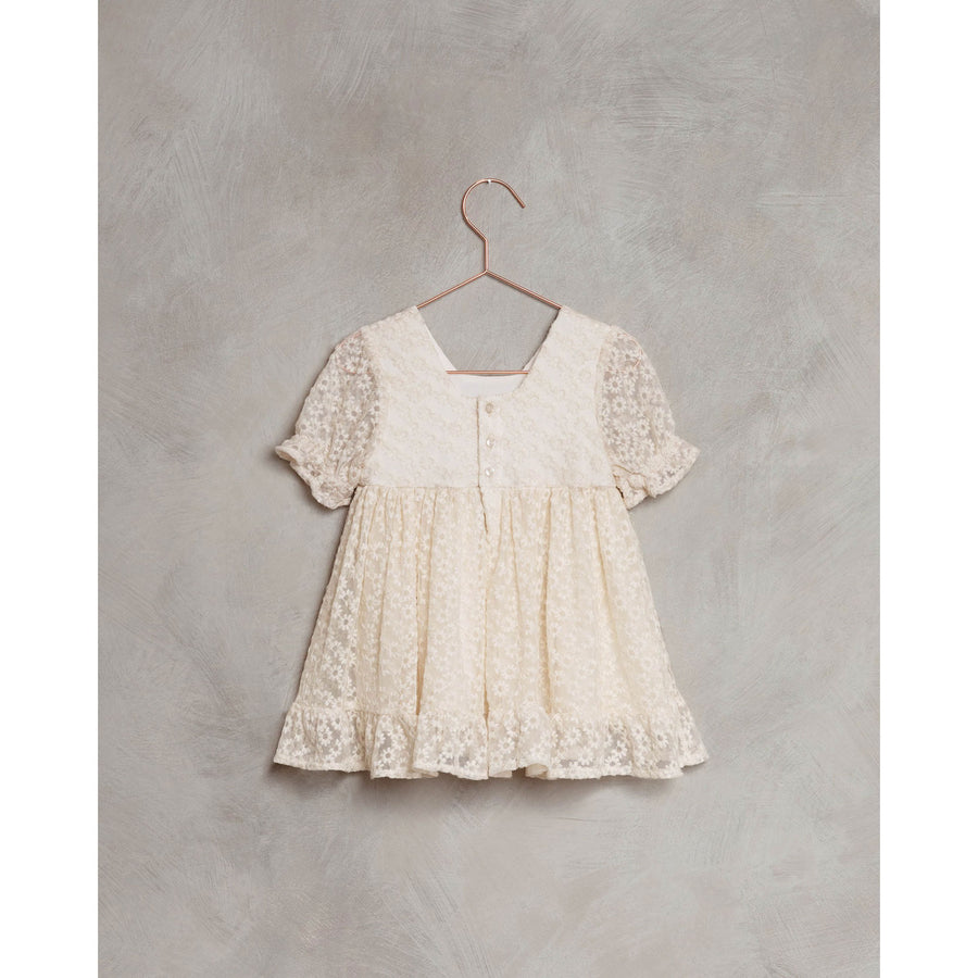 Noralee Natural Quinn Dress | Natural Floral Lace